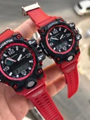 Joefox Digital Ve Analog Çiftlere Özel 2 Yıl Garantili 3 Atm Suya Dayanıklı Çift Kol Saati JE.CFT.05 thumbnail 2