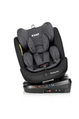 Kanz ThroneFix 360 Derece Dönebilen 0-36 kg Oto koltuğu Siyah thumbnail 4