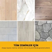 Mieco Stella Deluxe  5 Bar/ 2100W / Çok Fonksiyonlu 20 Parça Buharlı Temizleme Makinası - Beyaz thumbnail 9