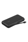 Belkin BPB024 BoostCharge 20K 30W Entegre USB-C Kablolu Powerbank - Siyah thumbnail 2