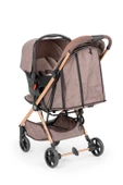 Maxi Taxi Airmini Otomatik Katlanır Kabin Boy Travel Sistem Bebek Arabası Kahverengi thumbnail 3
