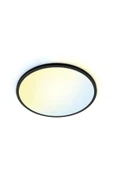 Wiz Superslim 32w Siyah Sıva Üstü Sarı-beyaz Akıllı Led Yuvarlak Panel Tavan Armatürü 55cm 3750 Lumen - 4