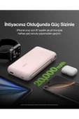 Belkin BoostCharge Powerbank, 20K Entegre Kablolu Taşınabilir Güç Kaynağı, 30 W Hızlı Şarj, USB-C thumbnail 4