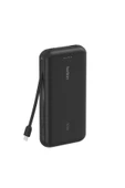 Belkin BPB024 BoostCharge 20K 30W Entegre USB-C Kablolu Powerbank - Siyah thumbnail 1