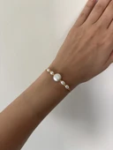 Dorikalı Doğal İncili Şans Bilekliği thumbnail 3