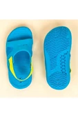 Decathlon Nabaiji Çocuk Havuz Sandaleti - Mavi / Yeşil - Slap 100 - 2