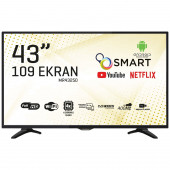 Nordmende NM43250 Full HD 43" 109 Ekran Uydu Alıcılı Smart LED Televizyon - 1