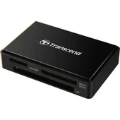 TRANSCEND TS-RDF8K2 ALL-IN-1 MEMORY CARD READER USB 3.0/3.1 Gen 1, BLACK - 1