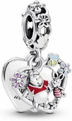 Disney Winnie the Pooh & Piglet Çift Sallantılı Charm  792214C01 thumbnail 1