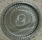 Çelik Sini Tepsi Yer Sofrası 47CM - 2