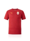 Galatasaray Orijinal Lisanslı Sıfır Yaka Kırmızı A Takım Antrenman T-Shirt + Şal Kaşkol Set Hediyelik Ahşap Kutulu thumbnail 2