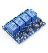 12V 4 Kanal Röle Kartları 12 Adet Set - 5