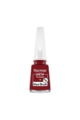 Flormar Nail Enamel Yüksek Pigmentli & Parlak Bitişli Oje Fne-228 Bordeaux Red - 1