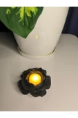 Gül Tasarımlı Tealight Mumluk thumbnail 3