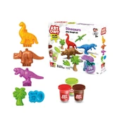 03996 Art Craft Dinozorlar Hamur Set 168 Gr -Fentoys thumbnail 1