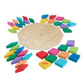 HXT94 Fisher-Price Ahşap Mandala Yapboz thumbnail 2