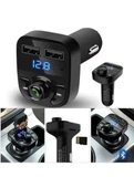 Araç Usb Mp3 Sd Kart Çakmaklık Girişli Oto Müzik Çalar Kiti Kablosuz Çakmak Girişi Carx8 thumbnail 3