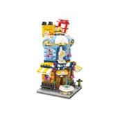 KP0105 Keeppley City Corner Department Store Blok Seti 389 Parça thumbnail 1