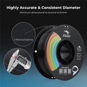 Creality Ender Pla+ Filament Siyah 1.75mm 1Kg - 3