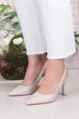 Fort 35809 Ceyn Cilt Önü Kapalı Arkası Açık Topuklu Kadın Ayakkabı thumbnail 9