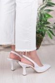 Fort 35809 Ceyn Cilt Önü Kapalı Arkası Açık Topuklu Kadın Ayakkabı thumbnail 4