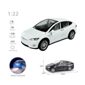 HCL-511A Çek Bırak 1:22 Sesli Ve Işıklı Buharlı Tsl Metal Araba -Vardem Oyuncak thumbnail 1