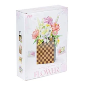 P1291 Panlos Çanta Çiçek Buketi 1208 Parça Blok Seti -Vagon life - 1