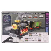 699-69A Sesli Işıklı Şarjlı Dumanlı Tren Seti -Karsan Oyuncak thumbnail 2