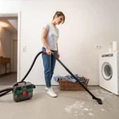 Bosch AdvancedVac 18V-8 akülü ıslak ve kuru elektrikli süpürge (aküsüz, 18 Volt sistem, aksesuar seti ile, kartonda), test notu: çok iyi (şarjör: Mann kendisi mi) thumbnail 4