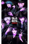 fame-stoned K-Pop Demon Hunters – Saja Boys Baskılı Unisex %100 Pamuk Siyah T-shirt thumbnail 2