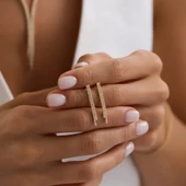 Su Yolu Set Sarı Altın İki Sıra thumbnail 2