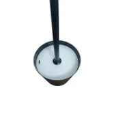 CATA İstanbul Şarjlı Masa Lambası Dokunmatik SİYAH 3 Renk Işık Beyaz-Günışığı-Amber - 4