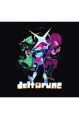 fame-stoned Deltarune – Oyun Baskılı Unisex %100 Pamuk Siyah T-shirt thumbnail 2