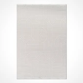 YUNİLLA Velvet Halı-4336Ak thumbnail 1