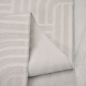 YUNİLLA Velvet Halı-4336Ak thumbnail 3