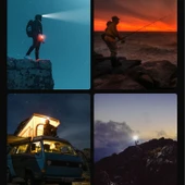 Güçlü Işık Kafa Feneri Kafa Lambası 10W Uzun Menzil Usb Şarjlı Ledli Işık Su Geçirmez Kamp El Feneri thumbnail 6