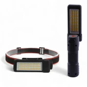 Güçlü Işık Kafa Feneri Kafa Lambası 10W Uzun Menzil Usb Şarjlı Ledli Işık Su Geçirmez Kamp El Feneri thumbnail 7