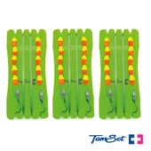 TAMSET Tek İğneli Alabalık Hazır Olta Takımı 3ad - 1