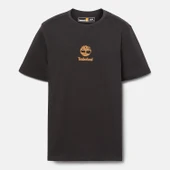 Timberland Print Stack Logo Short Sleeve Tee Erkek Tişört  TB0A6WWT0011 thumbnail 5