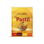 Evvahe Doğal Pastil 12 adet(Zencefil, Karamürver, Propolis, C vitamini İçeren Pastil Takviye Edici Gıda) - 3