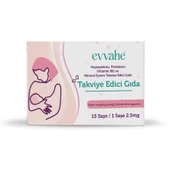 Evvahe Doğal Anne Süt Artırıcı  (15 Saşe  1 Saşe 2.5mg) - 1