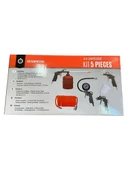 Povver 5 Li Havalı Set (Boya, Mazot, Lastik Şişirme, Hava, Spiral Hortum) thumbnail 4