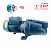 İbeltech Jet1500AH 2Hp Bakır Sargılı 1'' 55 Metre Dik Basar Jet Pompa - 1