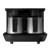 Arçelik Tkm 9961 S Telve Türk Kahve Makinesi Siyah Çelik İkili Tkm9961S - 1