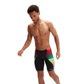 Speedo Placement Digital V-Cut Jam-mer Erkek Yüzücü Mayosu Siyah-Renkli - 1
