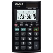 Casio SL-797TV-BK 8 Hane Siyah Cep Tipi Hesap Makinesi thumbnail 1