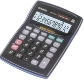 Casio WM-220MS-BU 12 Hane Mavi Suya-Toza Dayanıklı Masa Üstü Hesap Makinesi thumbnail 1