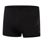 Speedo Hyperboom Placement Aquashort Erkek Yüzücü Mayosu Siyah - 4