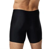 Speedo Duo Logo Print Mid Jam-mer Erkek Mayosu Siyah-Mavi - 6