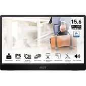 MSI PRO MP161 E2U 15.6" 60Hz 4ms Mini-HDMI Type-C AdaptiveSync IPS Portatif Monitör - 1